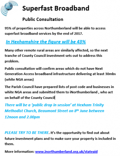 superfast broadband public consultation